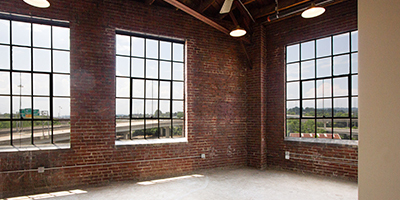 Downtown Knoxville loft apartment at The Historic Keener Building